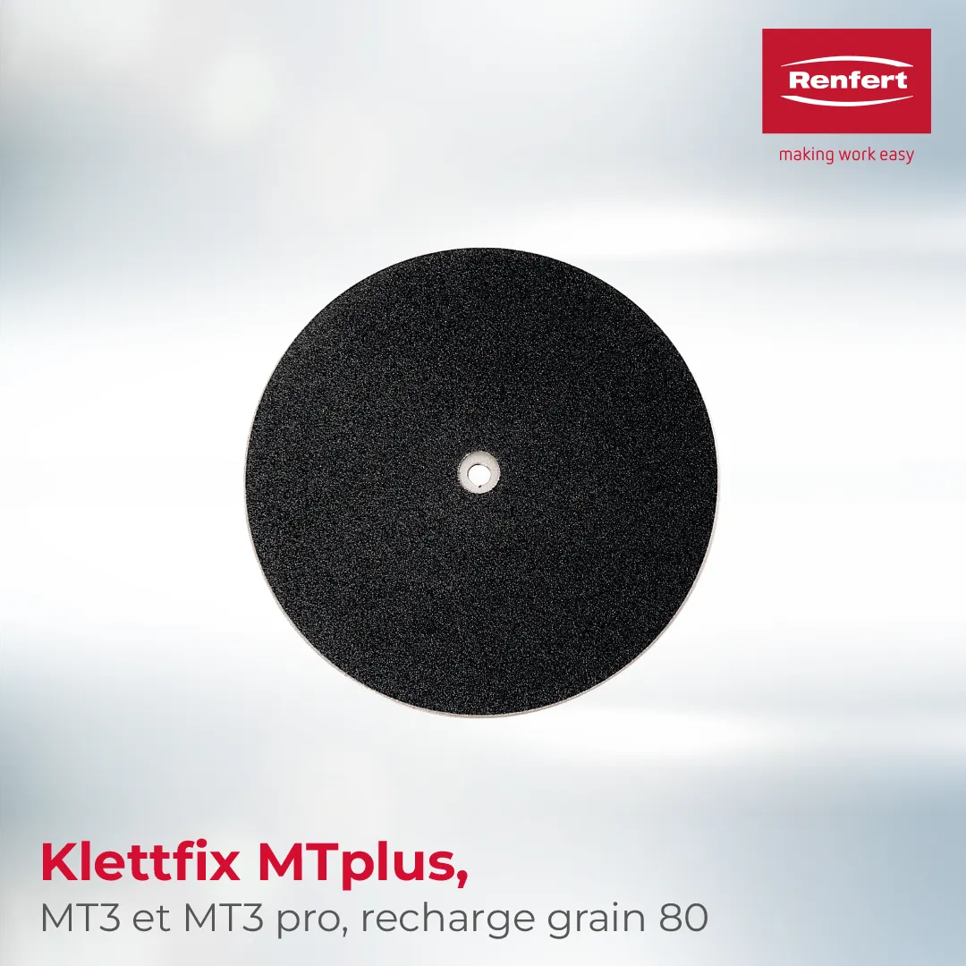 Klettfix MT plus, MT3 et MT3 pro Renfert