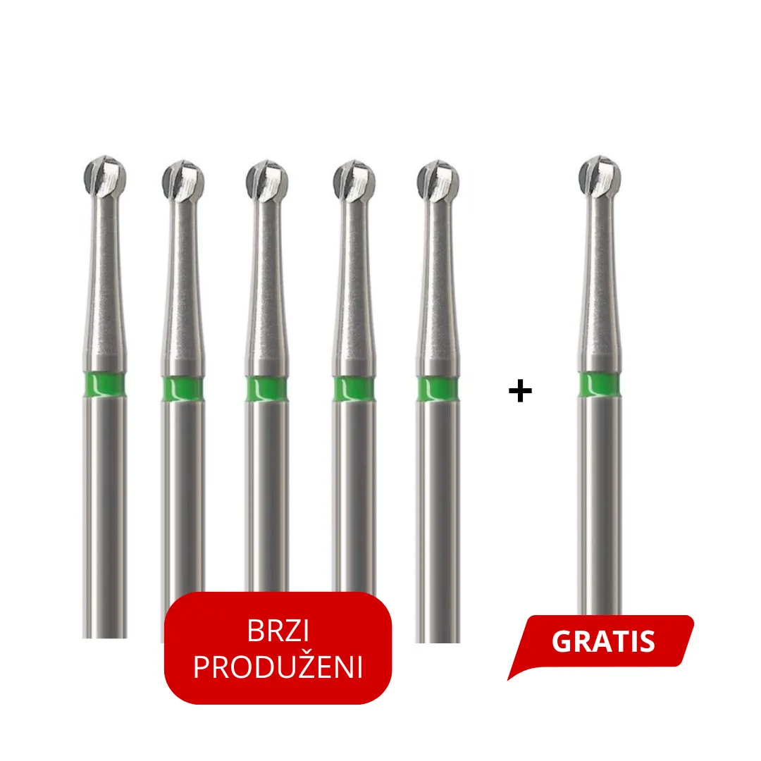 5+1 GRATIS Karbidni borer okrugli za kolenjak - H1S RAL brzi - produženi(D04920)