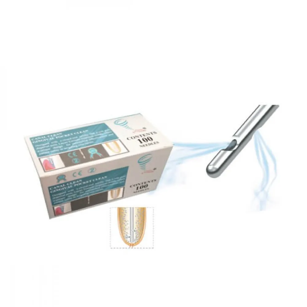 Double Vented Irrigation Needle Pack of 100