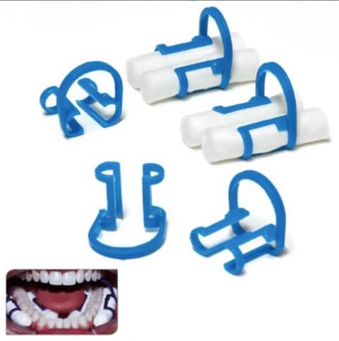 807-608-Disposable Cotton Roll Holder Isolating Clip, PK/5