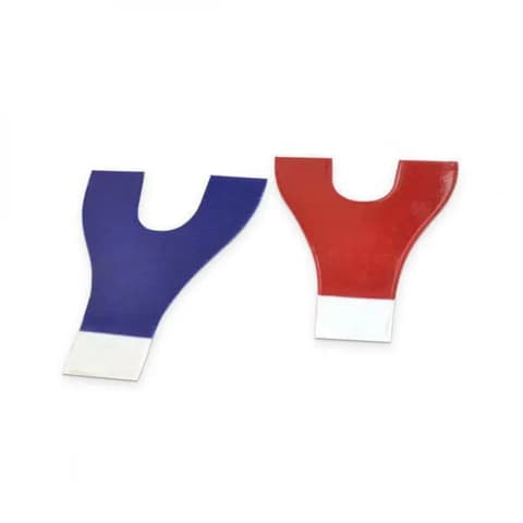 815-100RBU - Horseshoe Articulating Paper Thick, 100μm, Red/Blue (12 Sheet) PK/6 Books
