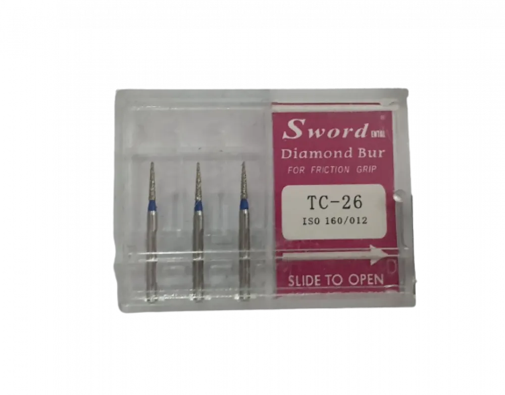 FG DIAMNID BUR ISO: 160/012-(pack of 5 ) - TC-26/5