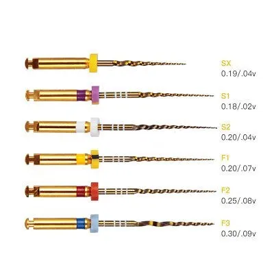 Protaper Gold Rotary Files 25mm