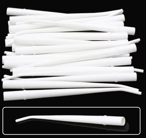Surgical Aspirator Tips white, PK/25-802-1203/D