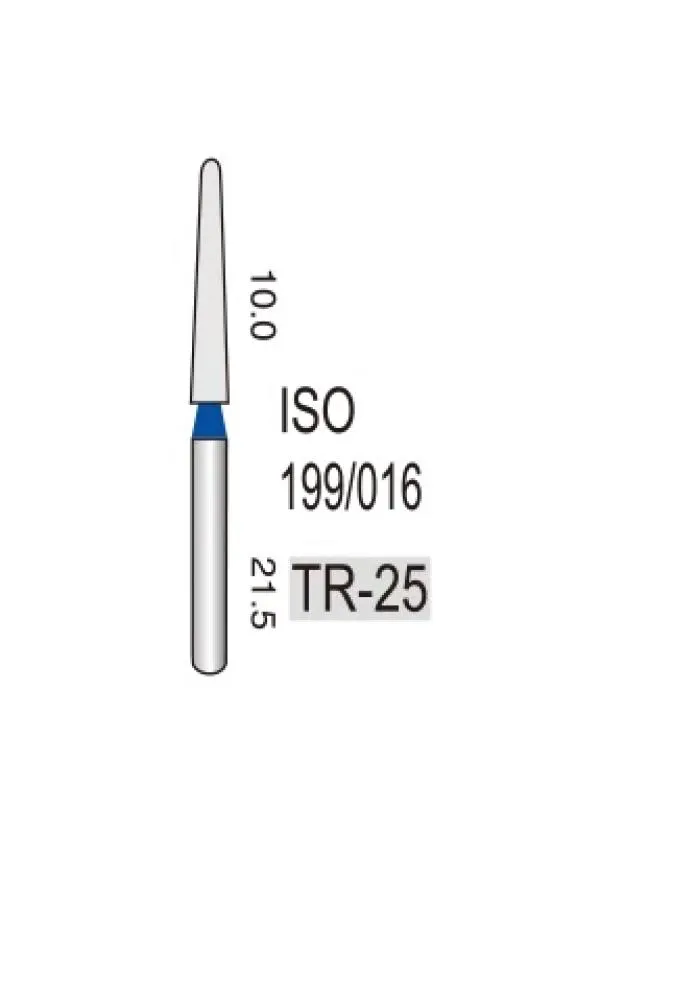 FG Diamond Bur ISO: 199/016(pack of 5)- TR-25