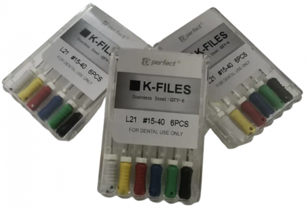 SS H Files(Hand)-Length:25mm #45-80/SHB25 (pack of 6 )