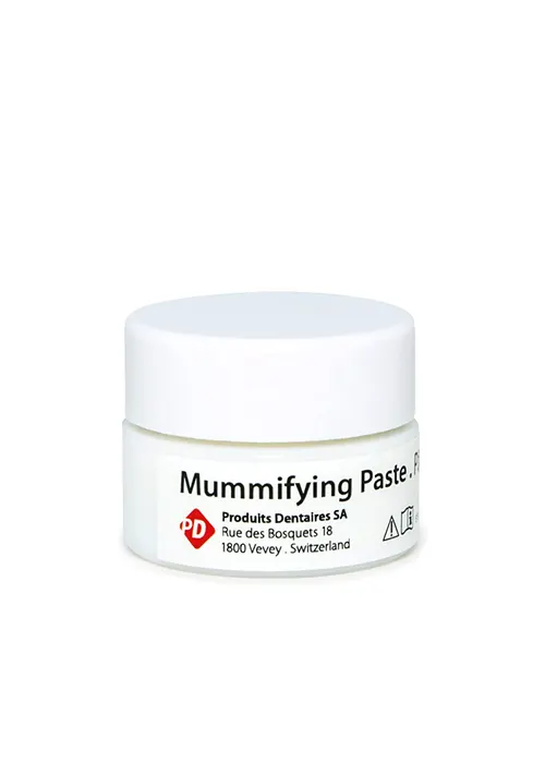 Паста мумифицирующая / Mummifying Paste - паста для пломбирования каналов с неполной экстирпацией пульпы. • Produits Dentaires Интернет-магазин стоматологических материалов