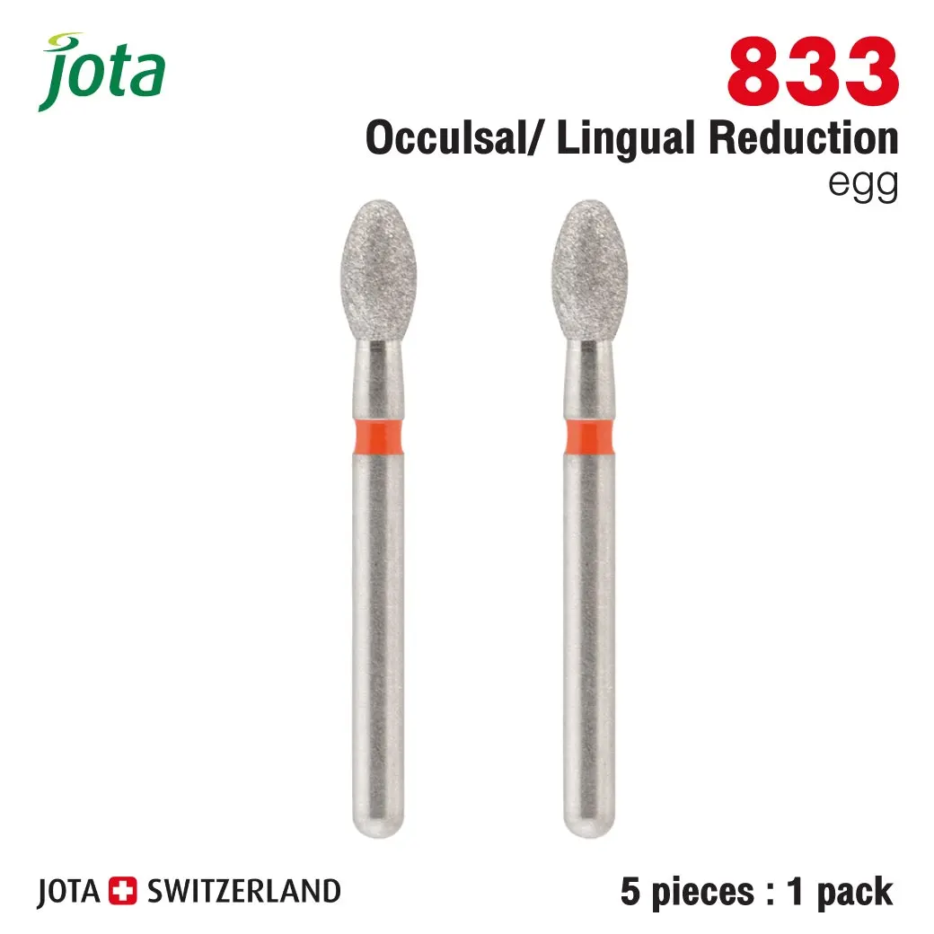 Diamond 833 occlusal / lingual reduction