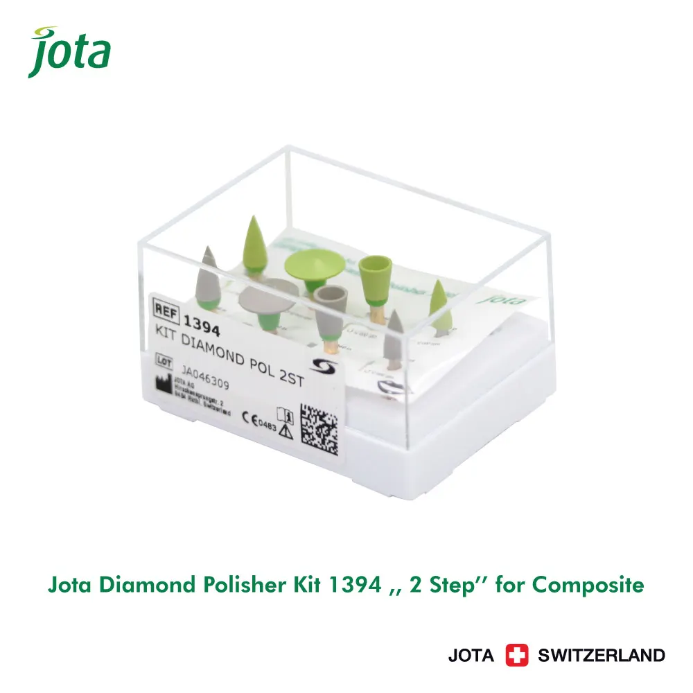 Jota Kit 1394 : Diamond Polisher Kit “2 Step” For Composite