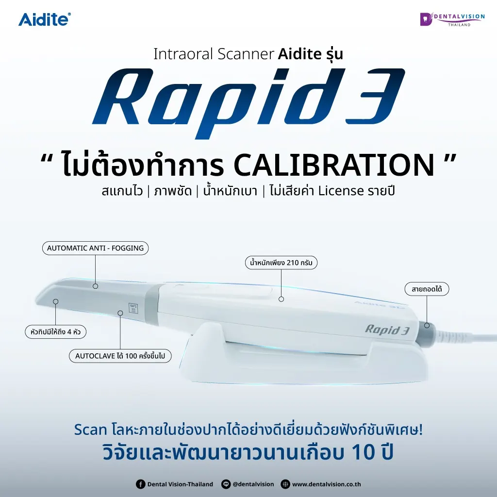 Aidite Rapid 3 Intraoral Scanner