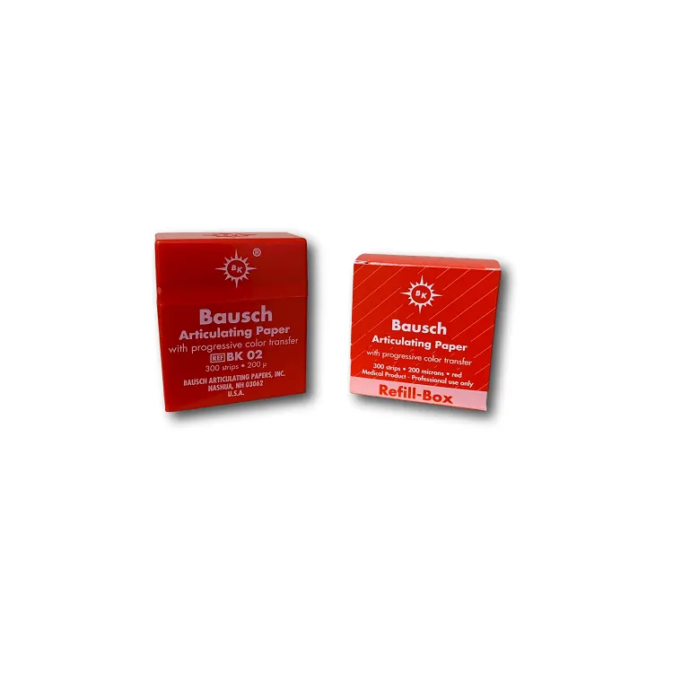 Bausch BK-02 | BK-1002 Red Articulating Paper