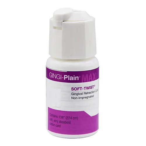 Gingi-Plain Soft Retraction Cords NON-IMPREGNATED