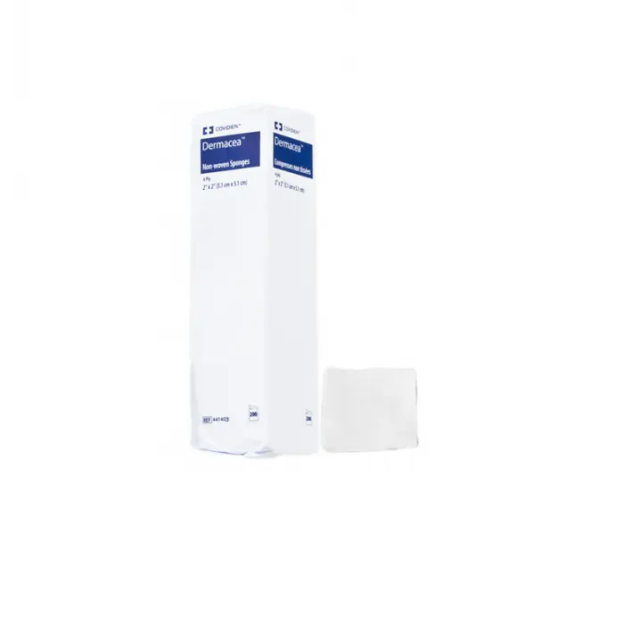 Covidien 2″ x 2″ Non-Woven Gauze Sponges | Non-Sterile, 4-Ply | 8,000/Box