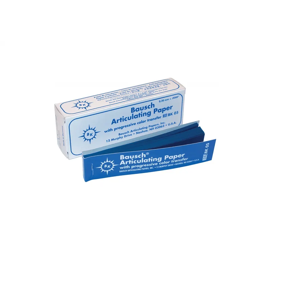 Bausch BK-05 | Blue Articulating Paper Booklets