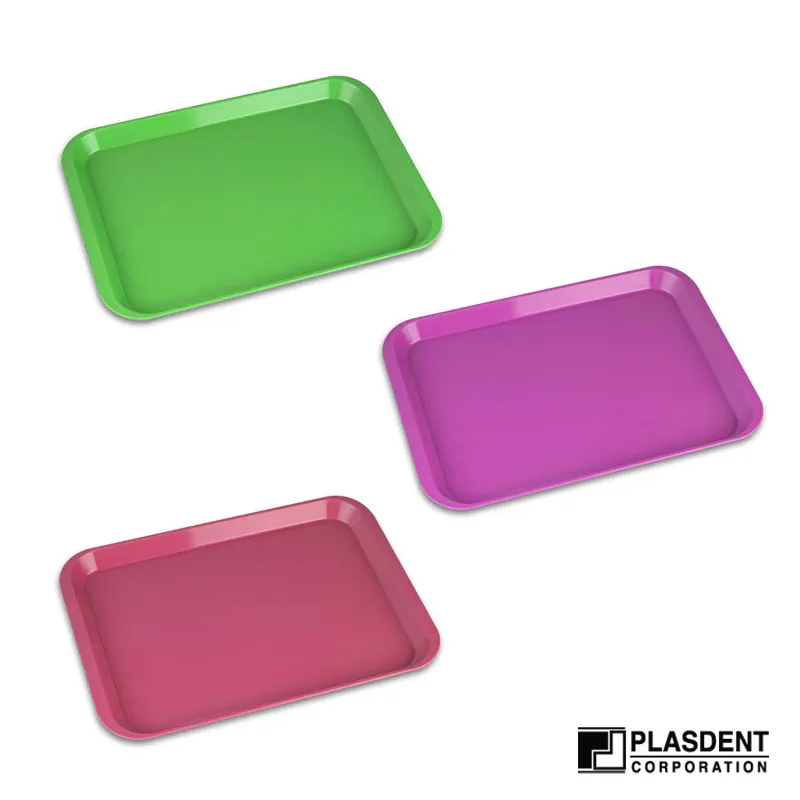 Lockable Flat Set-Up Trays Size B Ritter | Neon Colors