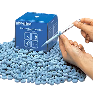 Multi-Use Latex Barriers, Blue, 500/Box