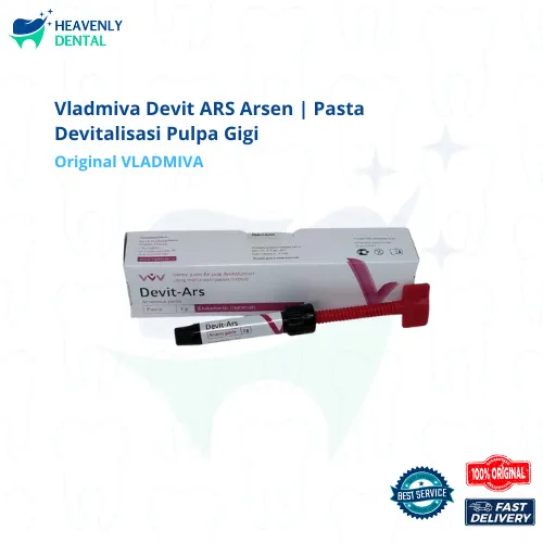 Vladmiva Devit ARS Arsen | Pasta Devitalisasi Pulpa Gigi Medikamen Endo Endodontic ORIGINAL