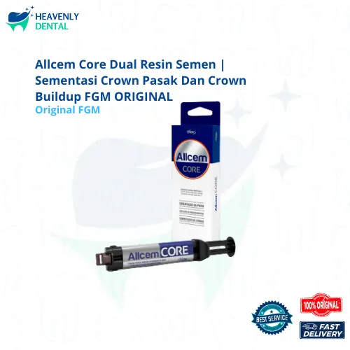 FGM Allcem Core Resin Semen | Sementasi Crown Pasak Dan Crown Buildup ORIGINAL