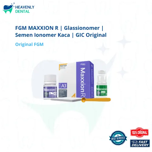 FGM MAXXION R // Fuji 9 // Fuji IX // Glassionomer // Semen Ionomer Kaca // GIC Original