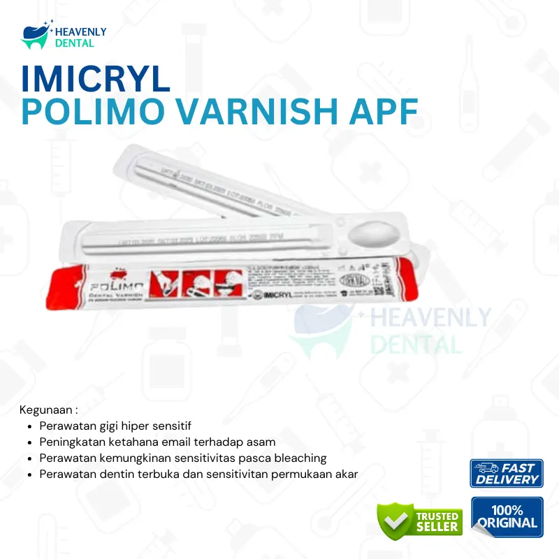 POLIMO FLUORIDE VARNISH / SERUPA 3M CLINPRO WHITE VARNISH ORIGINAL