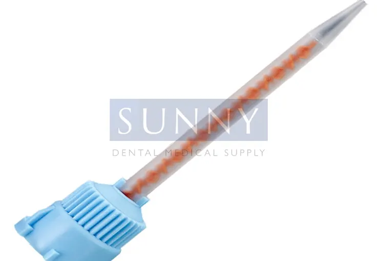 Mixing Tips Blue w/Orange 77mm