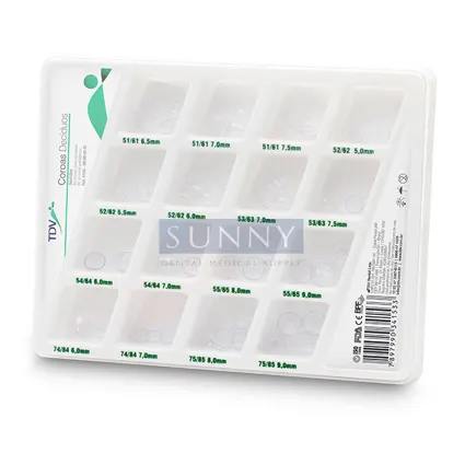 TDV Deciduous Crowns Anterior – 54 Pieces