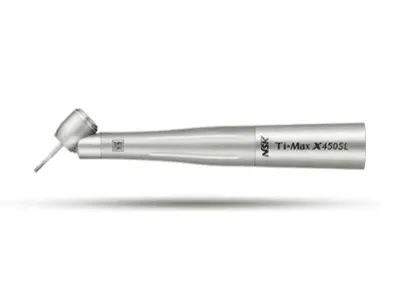 NSK Ti-Max X450SL Titanium high speed HP, Optic, 45Deg Angled, Std Head For Sirona coupling