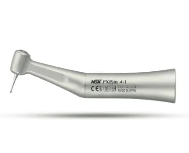 NSK FX15m C/A 4:1 Reduction H/P, Non-Optic, Max 10,000min-1,Ext.WaterSpray, B/Brg UP ChuckForCA Bur