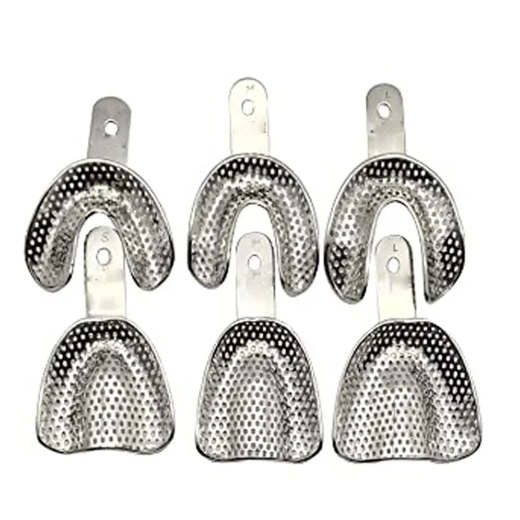 Imp.Tray Partial Large Set of 6 – Metal