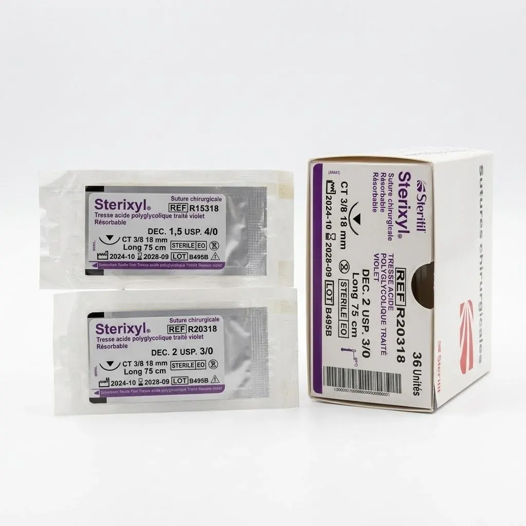 fil de suture résorbable sterifil 1 pcs