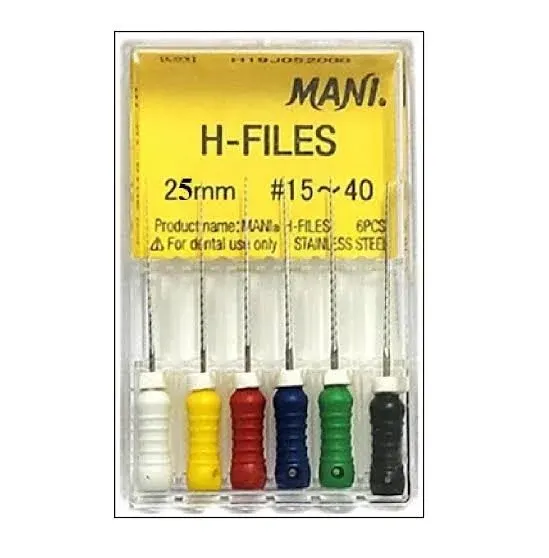 H-Files (Hedstrom) 15–40 / 25mm