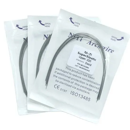 NiTi Orthodontic Round Archwires Assorted