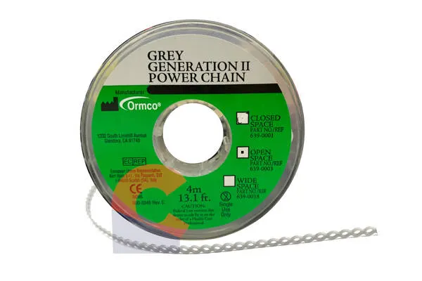 Ormco Power Chain Closed Gray