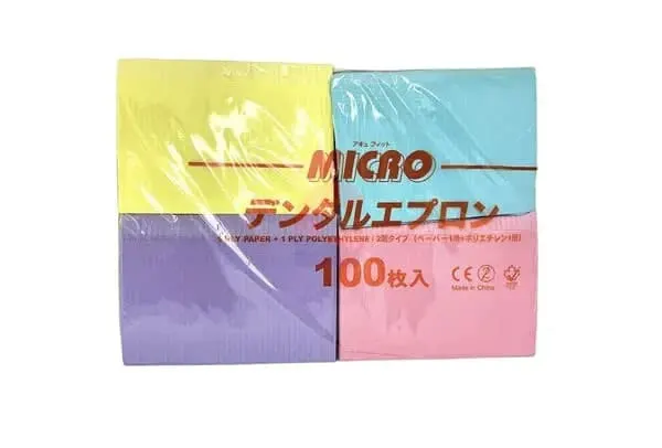 Polybib 2-ply – 100pcs/pack