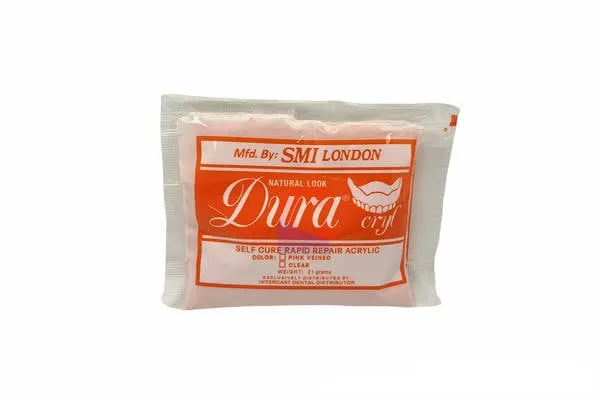 Duracryl Self-Cure Denture Powder Pink 21g
