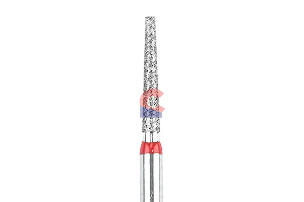 Dentex Diamond Burs #F306- Flat End Taper Fine