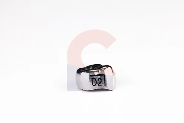 Stainless Steel Crown Lower Right D2 / S2
