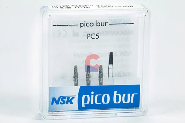 NSK Pico Diamond Burs FG-PC5 3’s