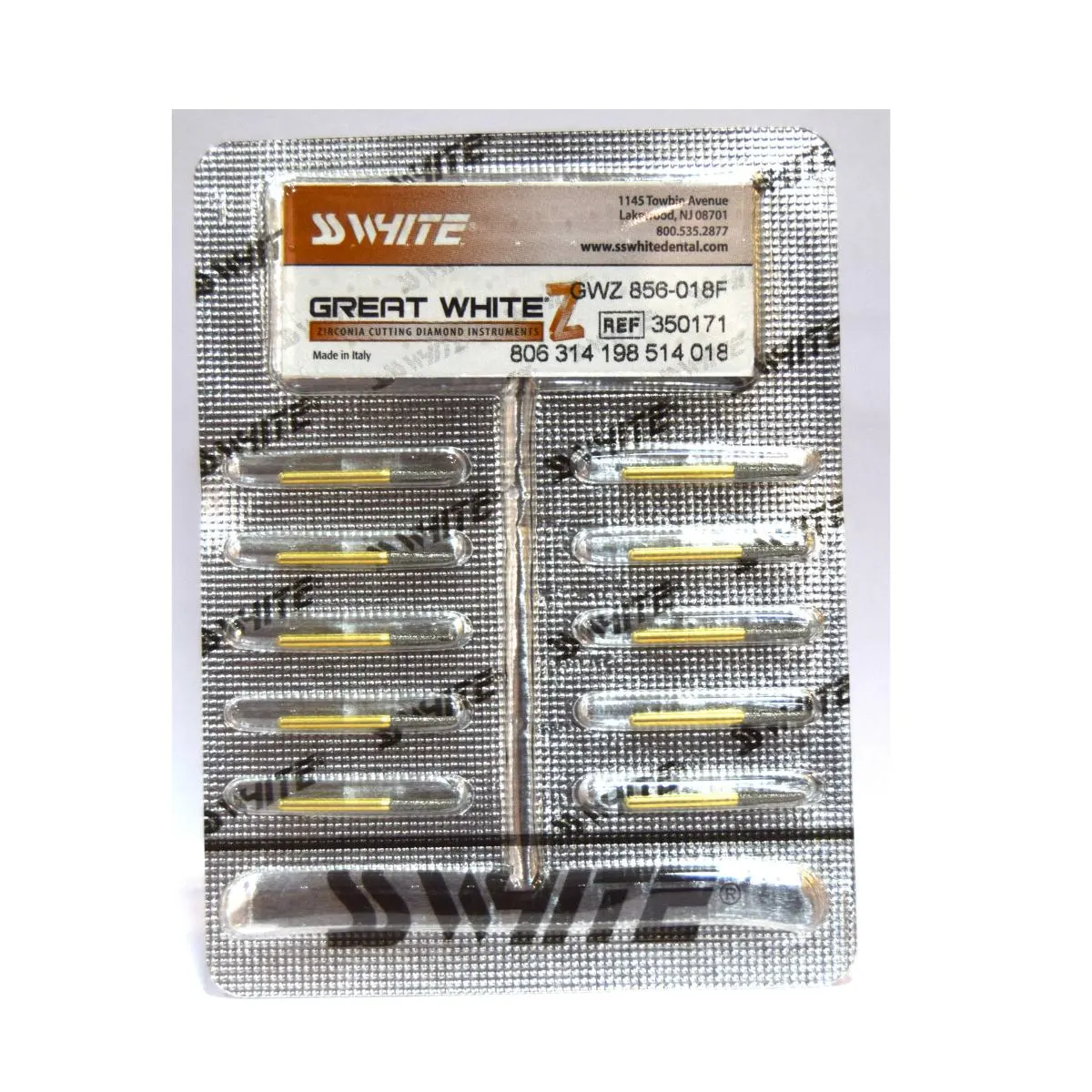 GREAT WHITE Z DIAMOND GWZ 856-018F – 10 PACK