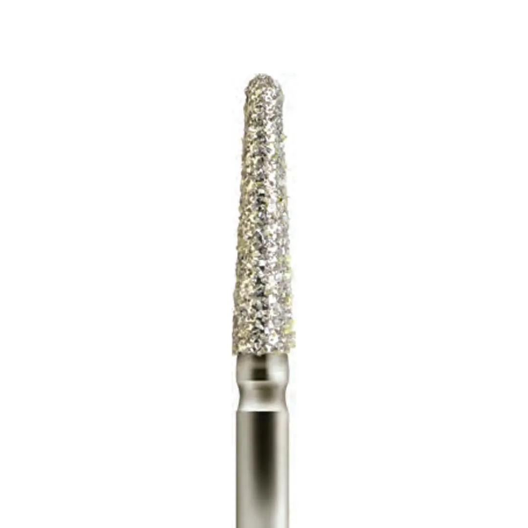 Taper Round end Diamond burr