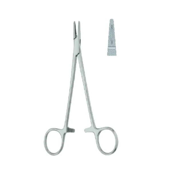 Needle Holder, Circle-Wood, 15 cm