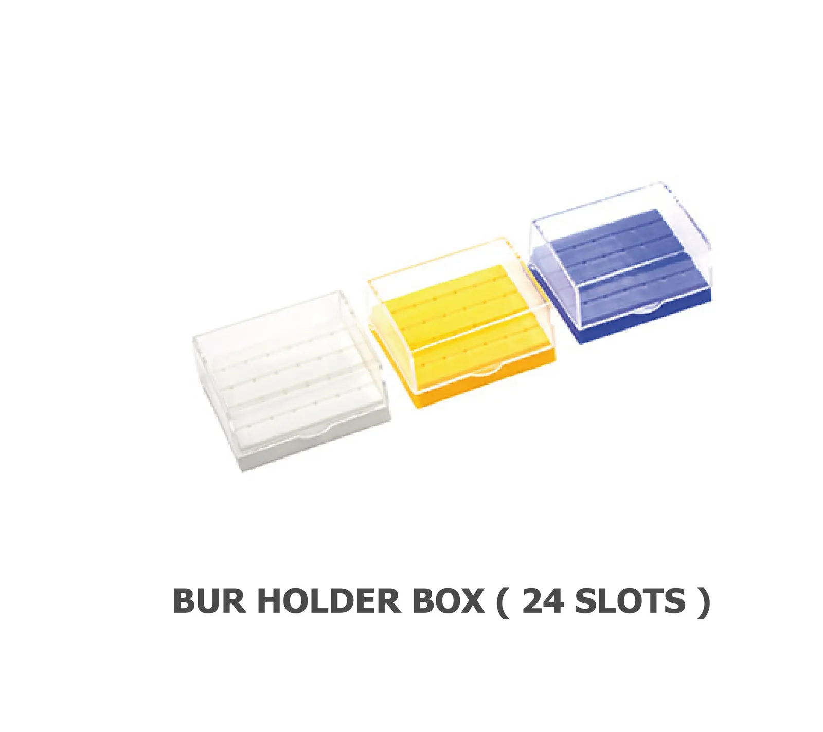 BUR HOLDER (24 holes) Blue