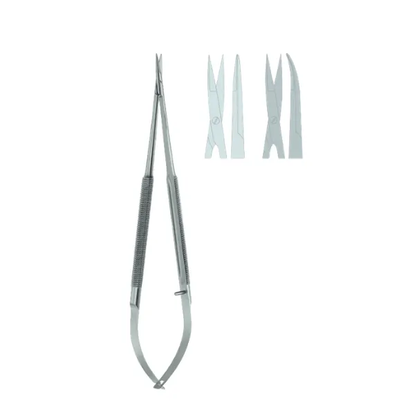 Micro Scissor, Round Handle, Cutting Edge 10 mm, 18 cm