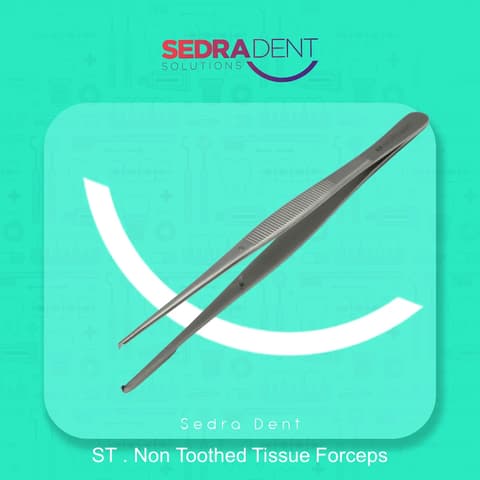 Semken Taylor Straight Toothed tissue forceps