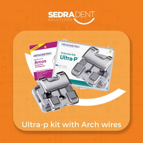 Self ligating bracket Ultra-P MBT 0.022 + Arch Sequence
