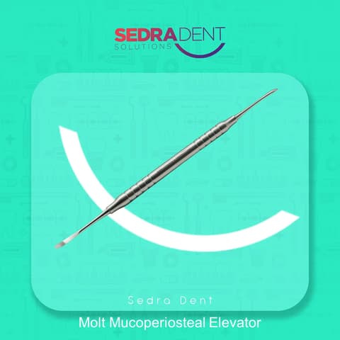 Mucoperiosteal elevator Molt small size