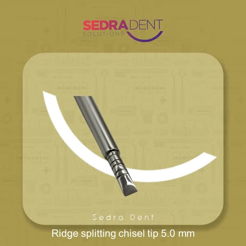 ridge splitting chisel tip