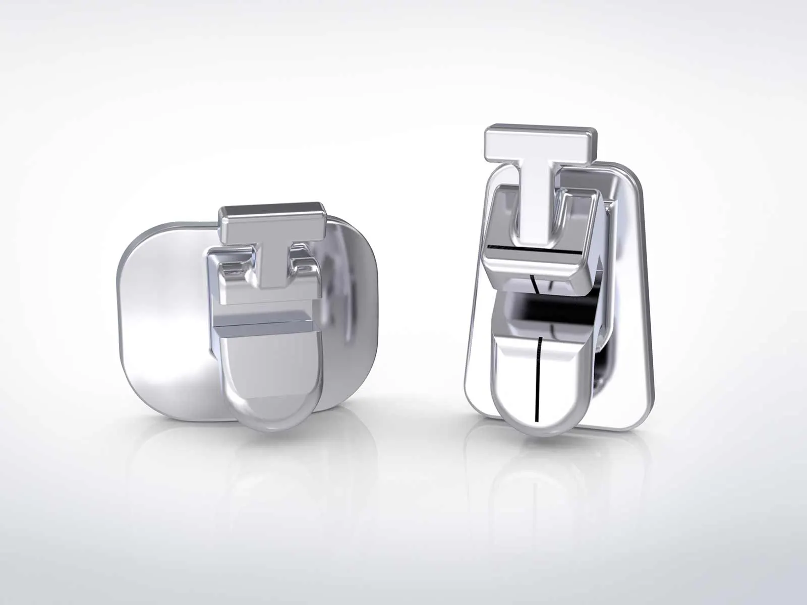 Lingual brackets –