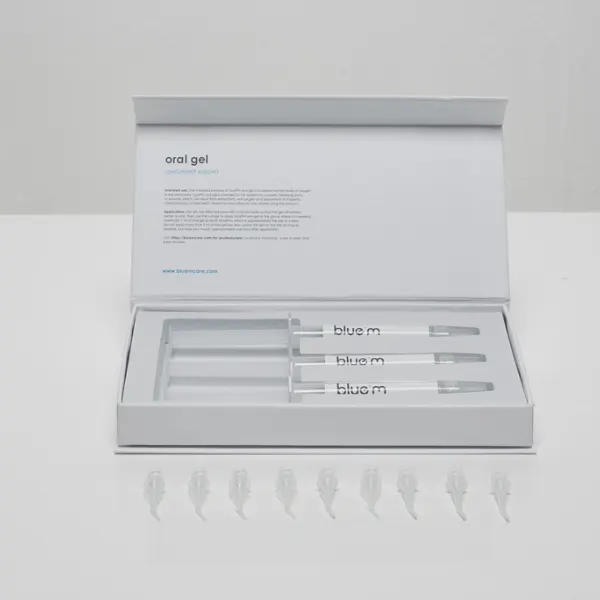 Prefilled oral gel syringes