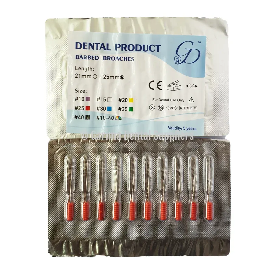 GDS Barbed Broaches 25mm #25